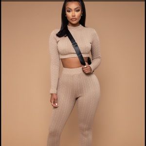 Two piece sweater set
